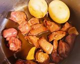 貧血予防◎鉄分豊富な鶏レバーの甘辛煮作り方3写真
