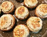 椎茸餃子のせ焼き作り方3写真