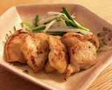 ふっくら鶏むね肉のガーリック焼き作り方8写真