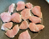 鶏むね肉と厚揚げと小松菜のしょうが醤油作り方4写真