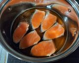 絶品!7分で出来るシャケ煮(^_^)/~作り方1写真