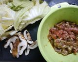 簡単！豚キムチ白菜作り方1写真