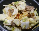 簡単！豚キムチ白菜作り方3写真