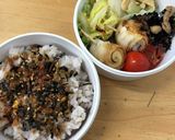 自分弁当・11月5日作り方1写真