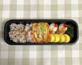 自分弁当・11月8日作り方2写真