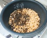 塩昆布とホタテの炊き込みご飯作り方2写真