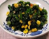 ほうれん草とコーンの胡麻和え作り方5写真
