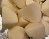 【超簡単】ジャガイモとひき肉の甘辛煮作り方1写真