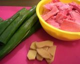 韓国風♡牛すじピリ辛煮込み作り方1写真