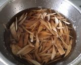 ごぼうと人参のきんぴら。さつま揚げ入り作り方1写真