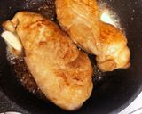 鶏むね肉で☆照り焼きバターステーキ☆作り方4写真