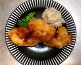 鶏むね肉で☆照り焼きバターステーキ☆作り方7写真
