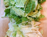 白だしで簡単！シャキっと白菜のおひたし作り方1写真