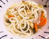 なにも思いつかない時の　白だし　うどん作り方4写真
