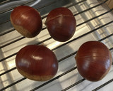 グリルで簡単♪ 焼き栗で秋の味作り方2写真
