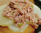 ほっこり♡大根の豚肉そぼろあんかけ作り方6写真