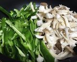 副菜♡ピーマンとエリンギのペペロンチーノ作り方1写真