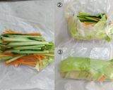野菜もとれる！えびの生春巻き作り方5写真