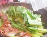 豚肉とチンゲン菜のオイスターソース炒め作り方3写真
