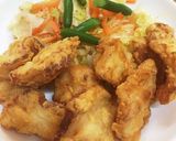 鶏胸肉の天ぷら粉でカリカリ揚げ作り方7写真