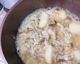 里芋と鶏ひき肉のトロトロ煮作り方5写真