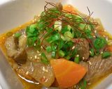 韓国風♡牛すじピリ辛煮込み作り方9写真