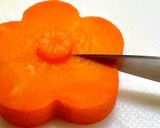 人参の飾り切り・梅の花人参！作り方9写真