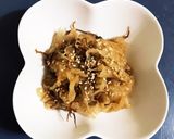 白キクラゲの塩昆布炒め作り方3写真