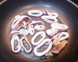 超簡単！イカとネギの醤油焼きうどん！！作り方3写真