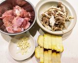 シュクメルリ風♡秋野菜と鶏肉のクリーム煮作り方1写真
