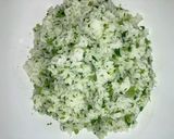 菜飯（なめし）作り方4写真
