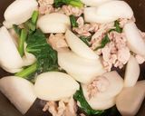 Rp.18 かぶと豚肉deだし炒め作り方3写真