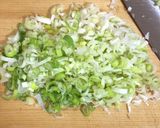 豚肉のネギ味噌ロール作り方1写真