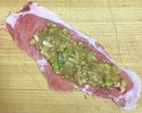 豚肉のネギ味噌ロール作り方4写真