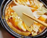 冷凍アサリでコク旨♡スンドゥブ風キムチ鍋作り方6写真