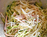 もやしとハムのやみつき中華風サラダ作り方3写真