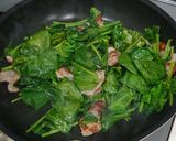 簡単！ほうれん草と豚肉たまご炒め中華風作り方7写真