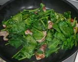 簡単！ほうれん草と豚肉たまご炒め中華風作り方7写真