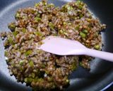 ご飯のお供！ニラ花椒ミート作り方3写真