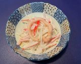 イケアのたらこチューブでコールラビ和え作り方3写真