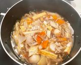 隠し味で深みのある味♡我が家の豚汁作り方4写真