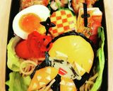 簡単キャラ弁！鬼滅の刃『我妻善逸』お弁当作り方1写真