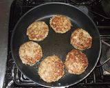 50%ひき肉ハンバーグ♪簡単食物繊維鉄分作り方8写真