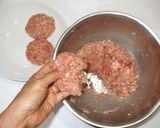 50%ひき肉ハンバーグ♪簡単食物繊維鉄分作り方6写真