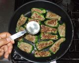 50%オートミールピーマンの肉詰め♪簡単作り方10写真