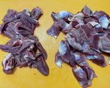 鶏ホルモンの味噌煮作り方1写真