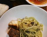 つぼ鯛切り干し洋風焼きバジルパスタ添え作り方5写真
