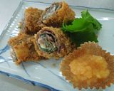 かづの牛梅しそチーズカツ鹿角りんごソース作り方8写真
