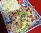 超簡単！豚ロースのねぎだれがけ作り方4写真