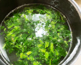 ほうれん草とたまごの中華スープ作り方1写真
